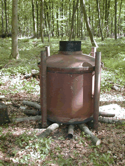 Fabrication du charbon de bois par Claude Schosseler : photo 14