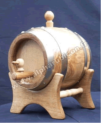 Vinaigrier en fût de chêne