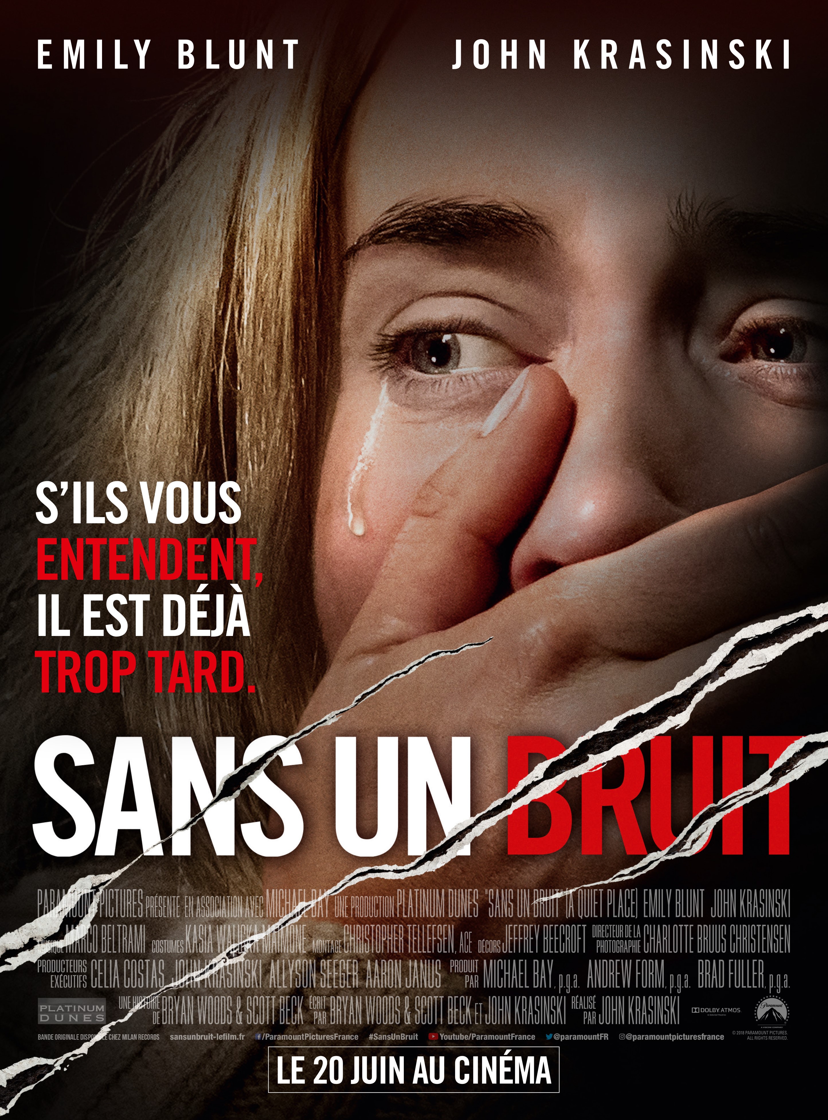 Affiche du film Sans un bruit