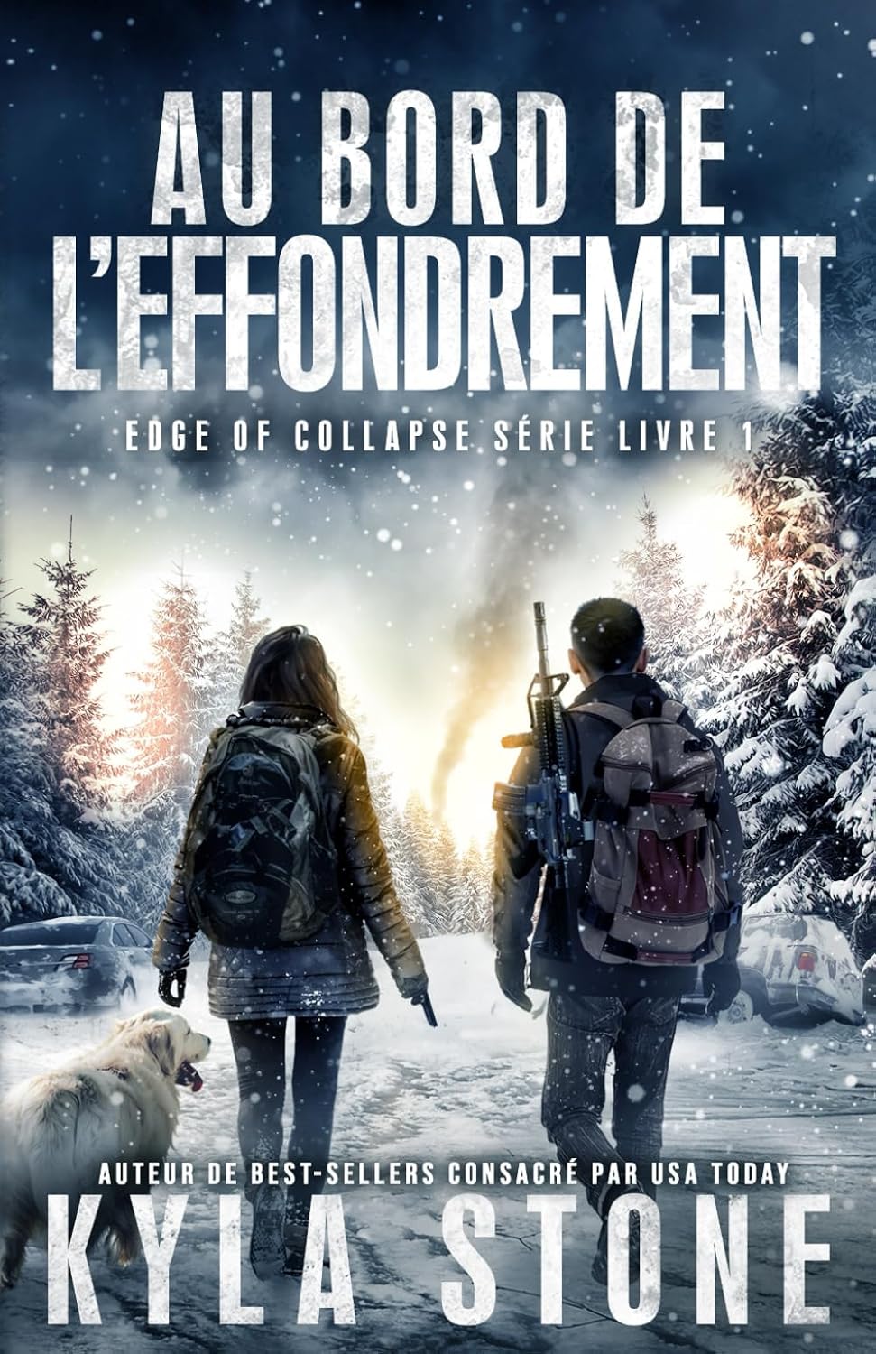 Couverture du livre Au bord de l’effondrement de Kyla Stone