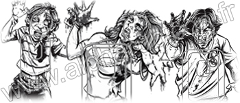 Aperçu du pack Zombie Target